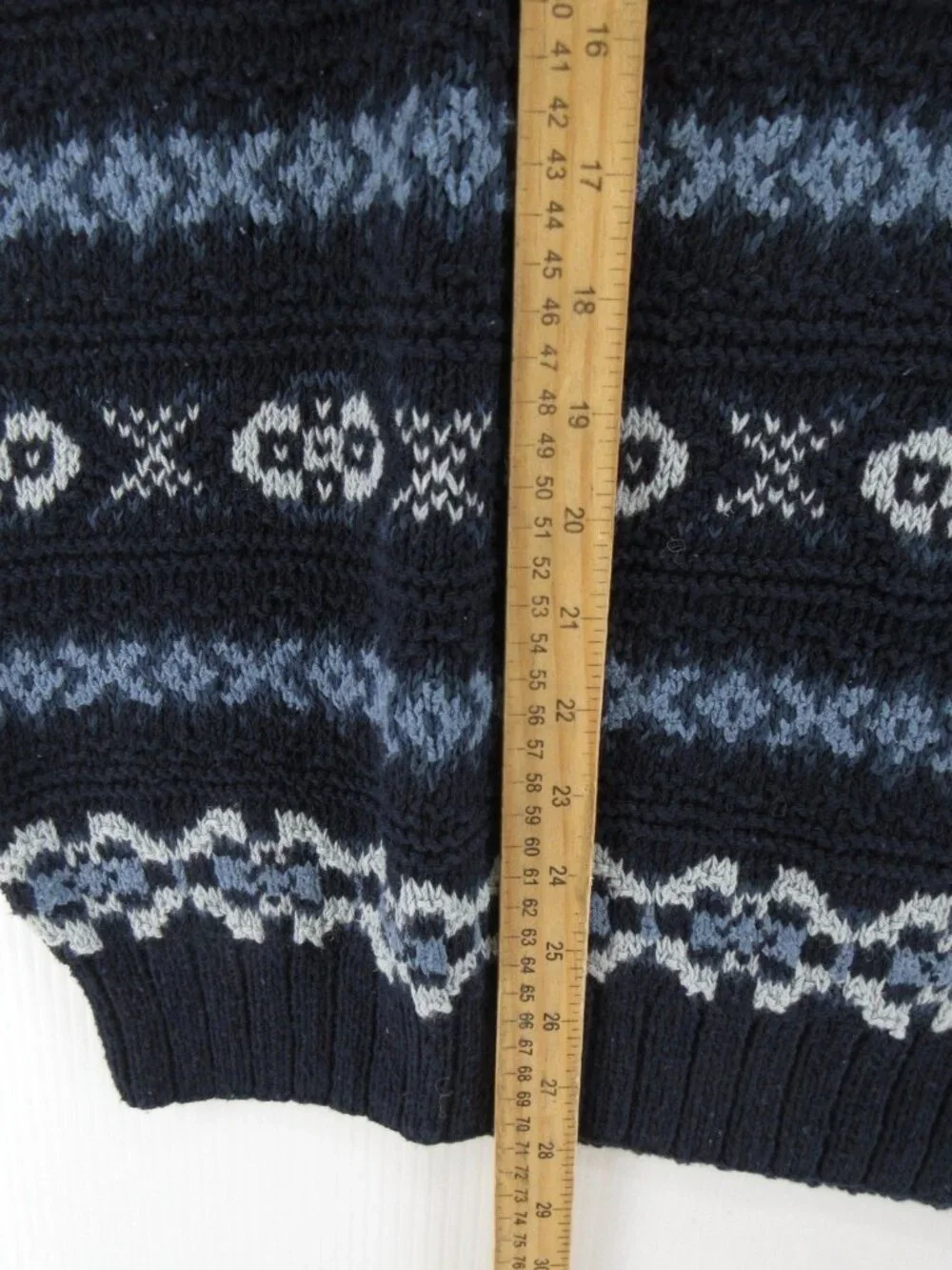 VTG Polo Ralph Lauren Sweater XL Silk Linen Vest Fair Isle Nordic Hand Knit